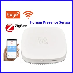 Tuya WiFI / Zigbee Human Body Microwave Motion Sensor Smart Human Presence Detector Alam Push Radar for smart home security