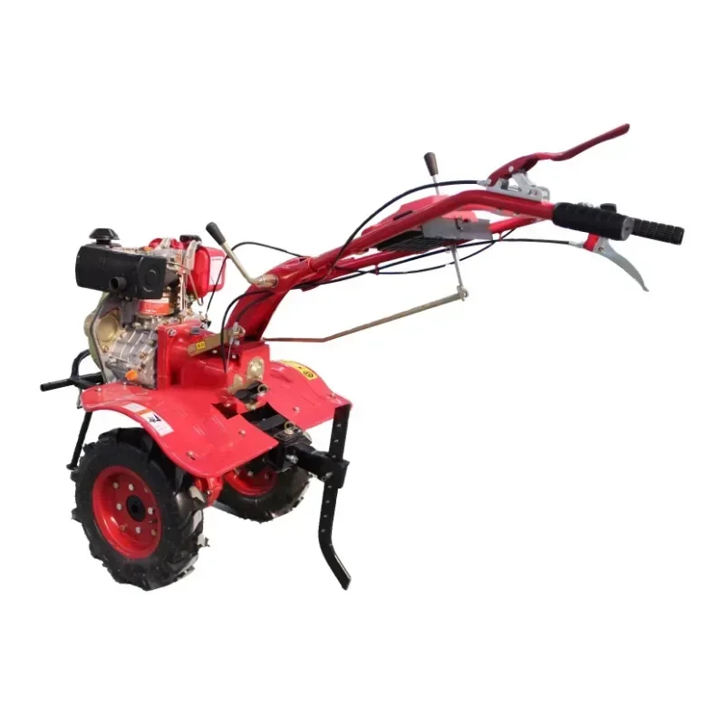 garden tools small agricultural machinery deep tiller micro power tiller