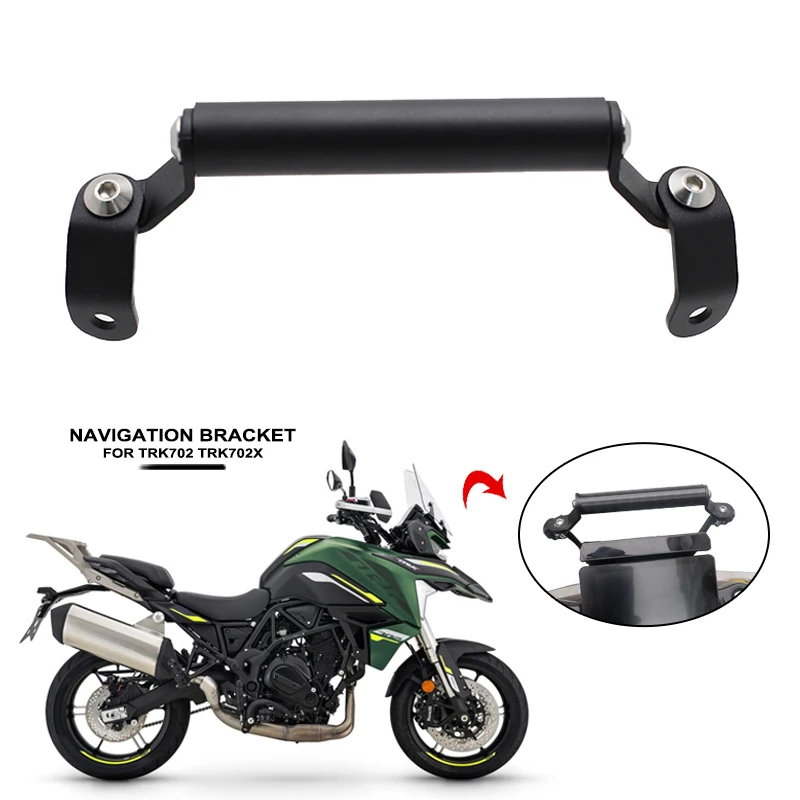 For Benelli TRK702 TRK702X TRK 702 702X 702 X 2022 2023 2024 GPS Navigation Holder Phone Bracket Support Motorcycle Accessories