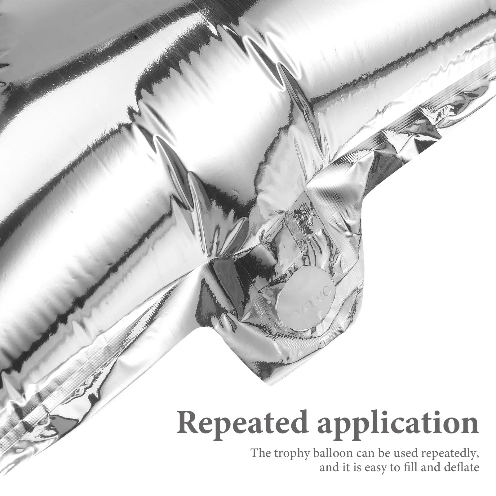

3 Pcs Trophy Balloon Grad Balloons Decorating Supplies Aluminum Film Number Foil Graduation Bride Champion