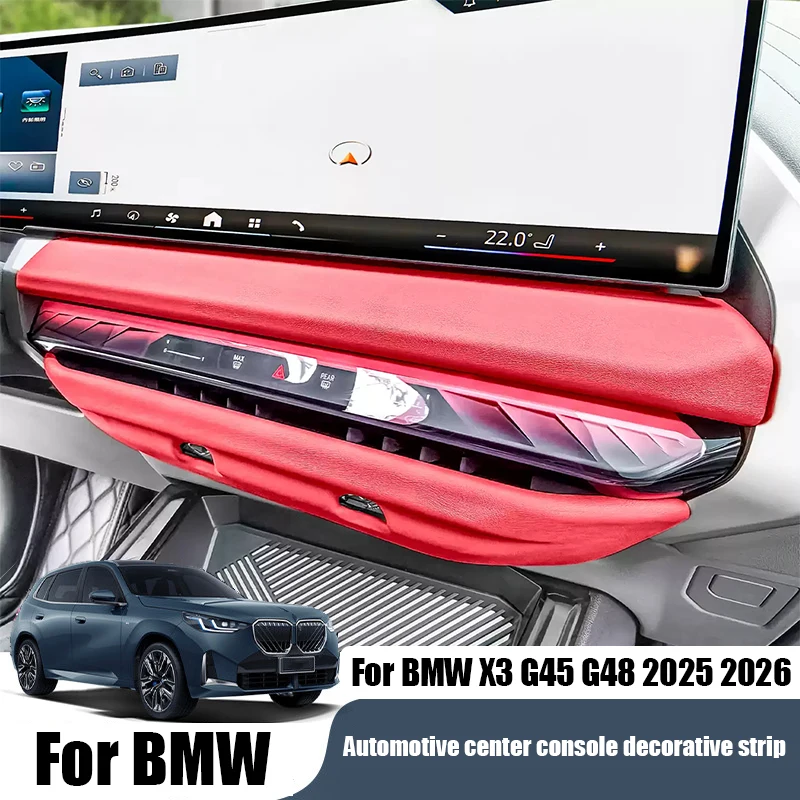 

For BMW X3 G45 G48 2025 2026 Automotive central control air conditioning panel decorative frame interior decoration