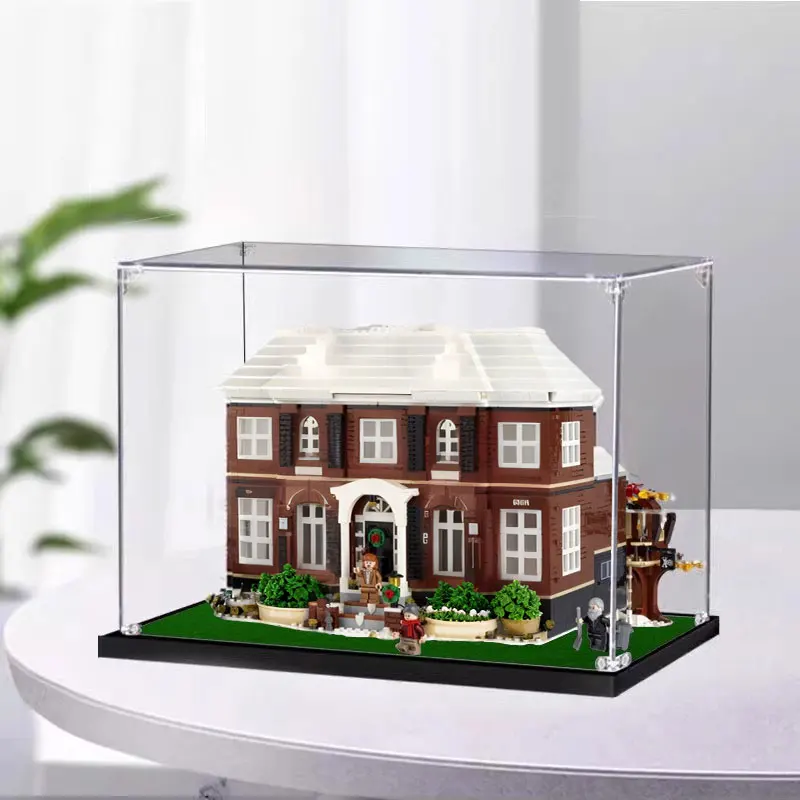 3mm Acrylic Display Case Suitable For Lego 21330 Home House For Building Blocks Clear Dustproof 21330 Block Model Showcase