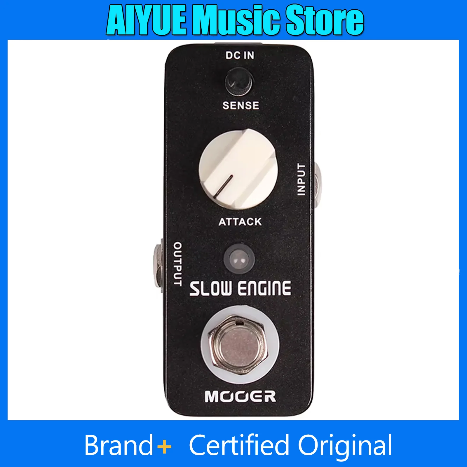 

MOOER Slow Engine Electric Guitar Effect Pedal Motion Effect True Bypass Full Metal Shell Pedal Bass Guitar Parts & Accessories