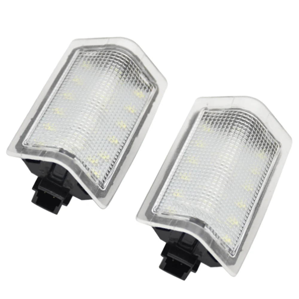 12V  2Pcs LED License Number Plate Light for Mercedes-Benz GLC GL C E A B ML Class   Xenon White Light Car Accessories