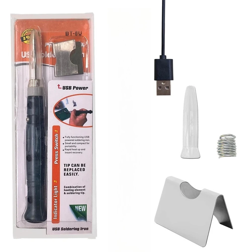 

Профессиональные электрические нагревательные инструменты, индикатор работы, ручка, сварочный пистолет, инструмент для уличного ремонта, портативный USB-паяльник