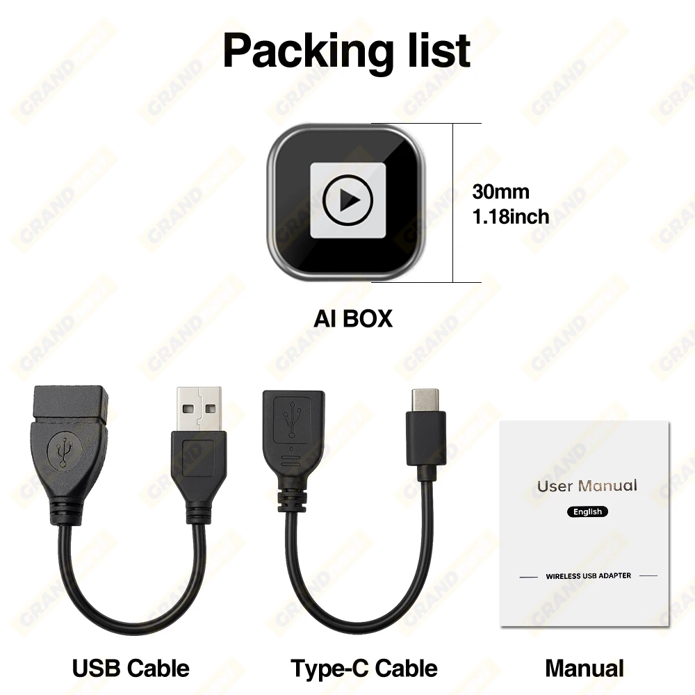 Neue Drahtlose CarPlay Android Auto Adapter USB Dongle Smart Mini Box Plug Und Play Universal Für VW Toyota Nissan Honda Ford Benz – Detail 18