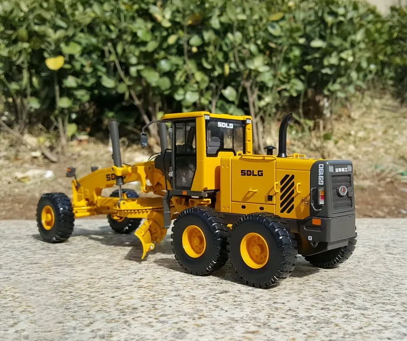 Collectible Diecast Model Replica 1:35 Scale SDLG G9190 Engineering Machinery Motor Grader Vehicles Alloy Model ,Adult Toy