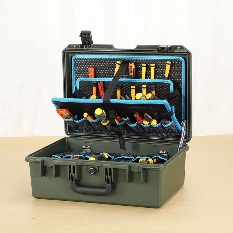 

Industrial-grade tool box Hardware maintenance combination Daquan storage tool box Portable empty box