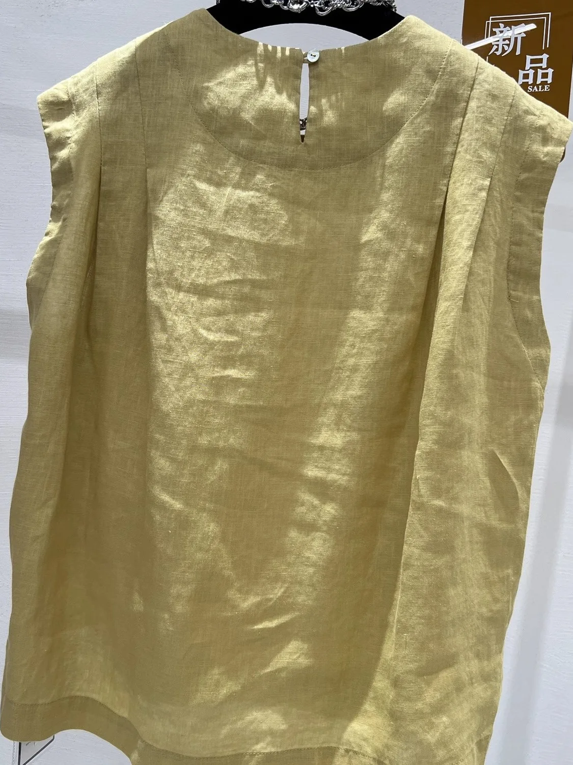 Letnia, plisowana, lekka kamizelka z bawełny i lnu, luksusowa marka odzieżowa, modna, do pracy, luźna...