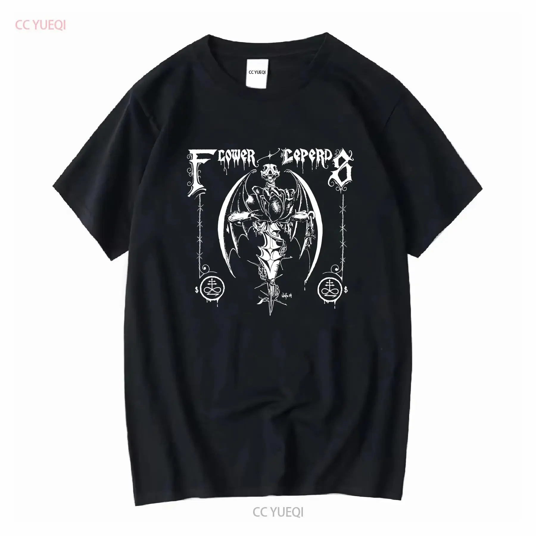 Camiseta con Logo de los duerdos de flores, Dr Know, agesión, NOFX, asfixia, victimo, registros místicos, subhumanos, Dead Kennedys, Punk, OI, vintage