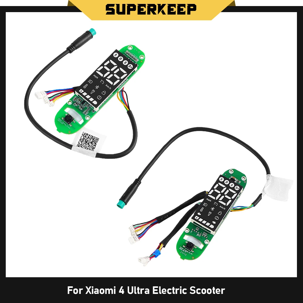 

Панель дисплея для электросамоката Xiaomi 4 Ultra, светодиодный экран, плата PCB, запасные части для ремонта, прочные комплектующие