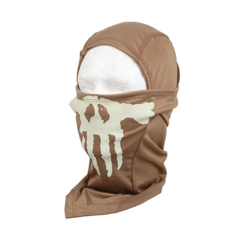 Emersongear Ghost MULTI HOOD EMERSON Luminous Mask Scarf Camouflage Skullies Hunting Caps Mask CS Tactical EM6634