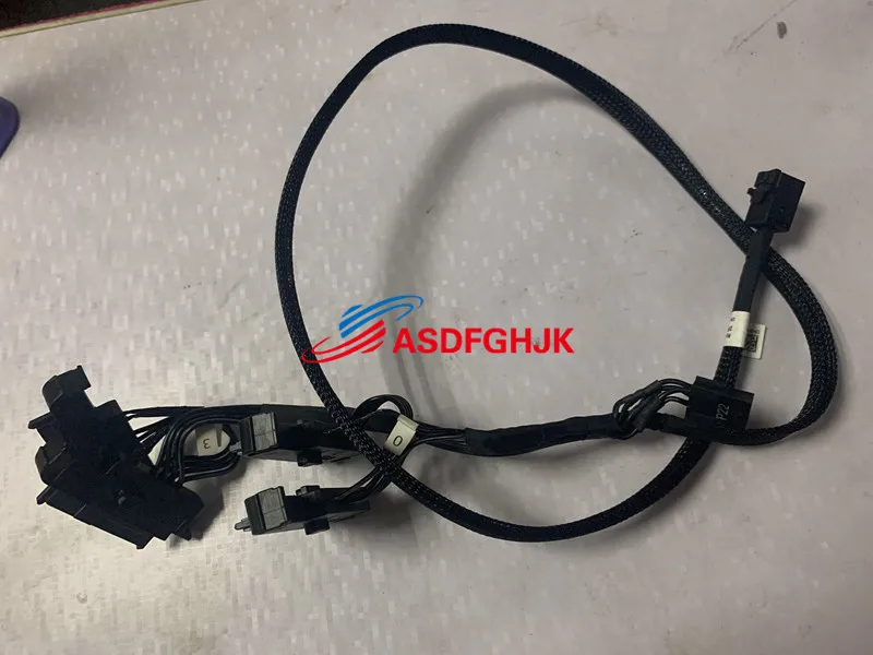 

Genuine FOR Dell HD Mini SAS (sff-8643) to 4 X 12gb SAS (sff-8680) power cable 80cm f4prp CN-0F4PRP Test OK Free Shipping
