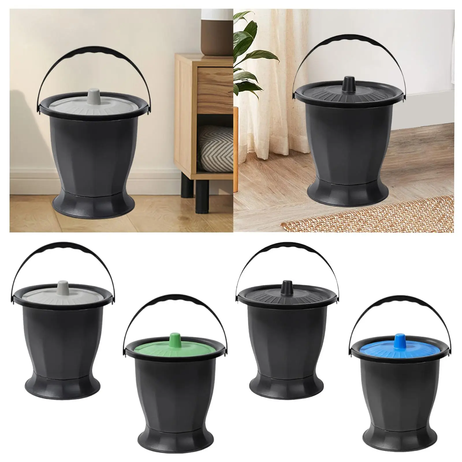 

Горшок-писсуар, камерный горшок с крышкой, ведро для писсуара, прикроватный писсуар