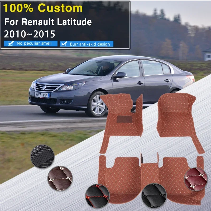 

Качественный автомобильный коврик RHD для Renault Latitude Samsung SM5 L70 2010 ~ 2015 г., противогрязевая накладка, универсальные автомобильные коврики Tapis Voiture, авто