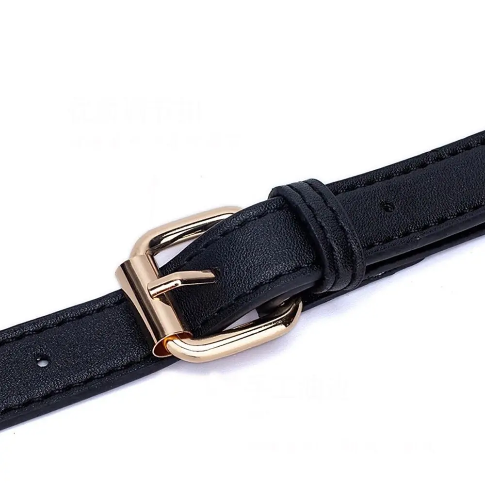 Replaceable Metal PU Leather Handbag Strap Shoulder Bag Accessories Backpack Chain Decorative Belts