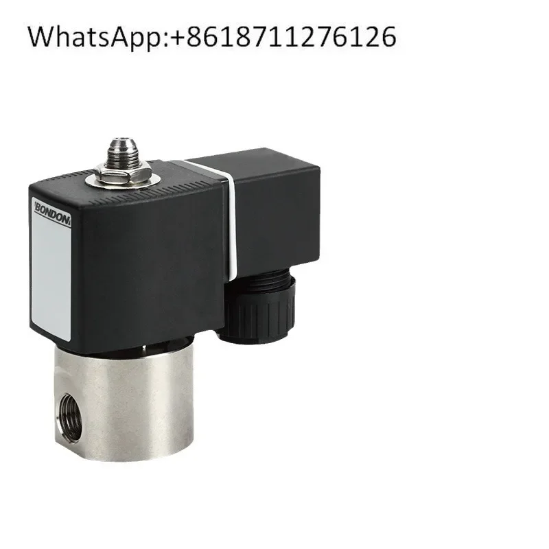 BONDON QUANJIA Two-position three-way direct-acting solenoid valve, stainless steel solenoid valve