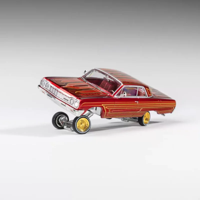 97M 1/64 Scale 1964 Impala SS Alloy Lowrider Car Model