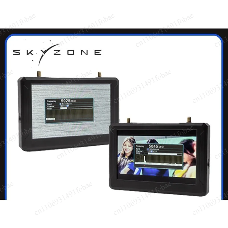 SKYZONE M5 M5F 5.8G 48CH 5 Inch FPV Monitor FOV 50° with DVR LCD 800*480 Video Screen with 5.8Ghz 48 CH SteadyView Receiver