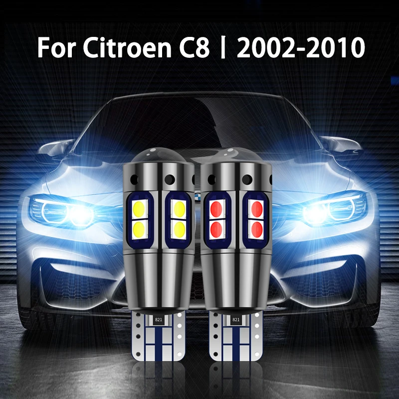 

2pcs LED Parking Light For Citroen C8 Accessories 2002 2003 2004 2005 2006 2007 2008 2009 2010 Clearance Lamp