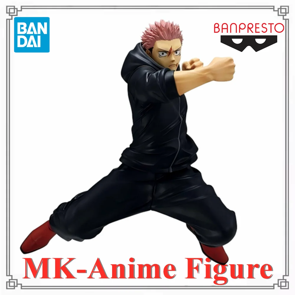 Original Banpresto Maximatic Jujutsu Kaisen Itadori Yuji Anime figuras de acción modelo juguete figura de acción colección de juguetes de PVC