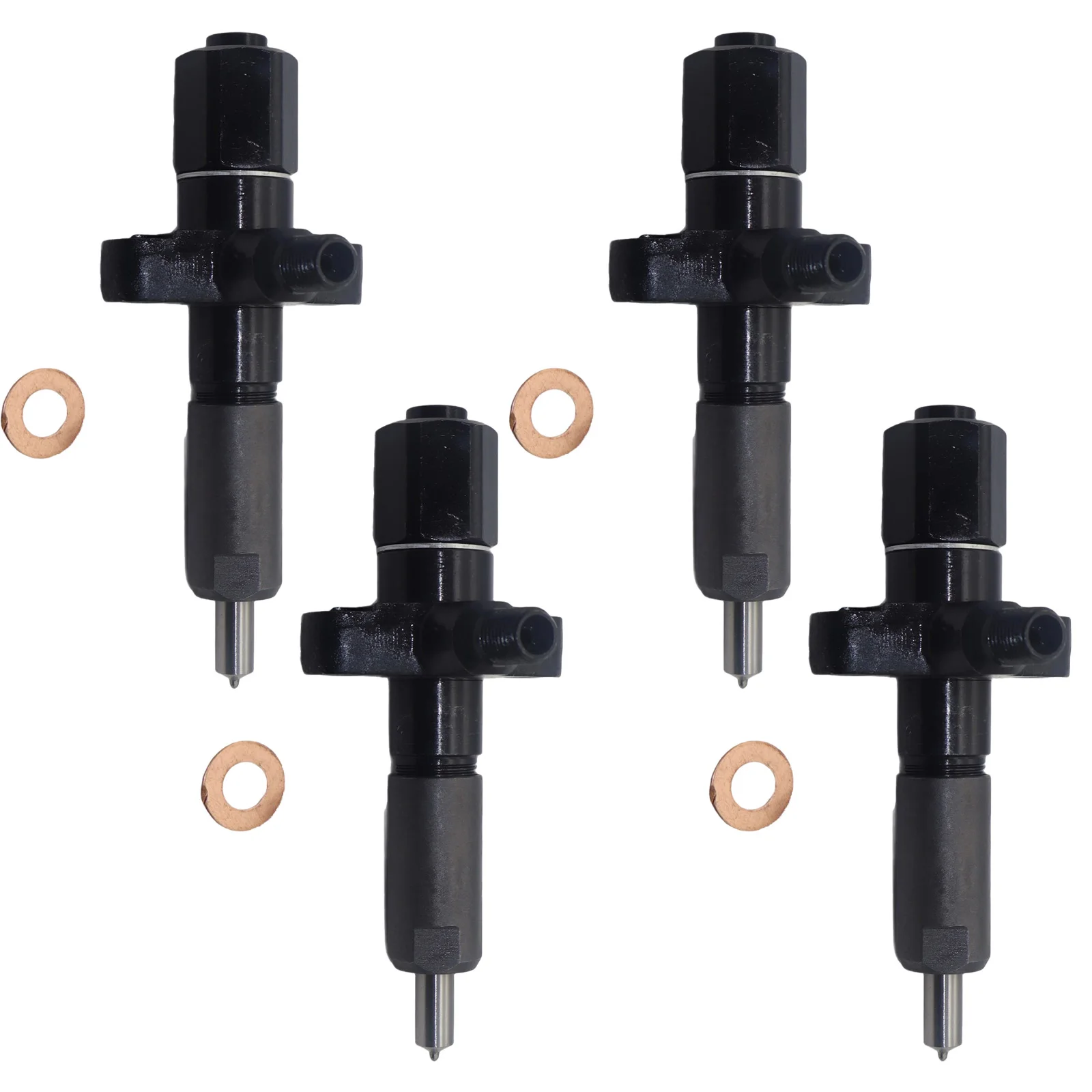 4PCS Fuel Injector 2645647 For Perkins 4.236 T4.236 Engine