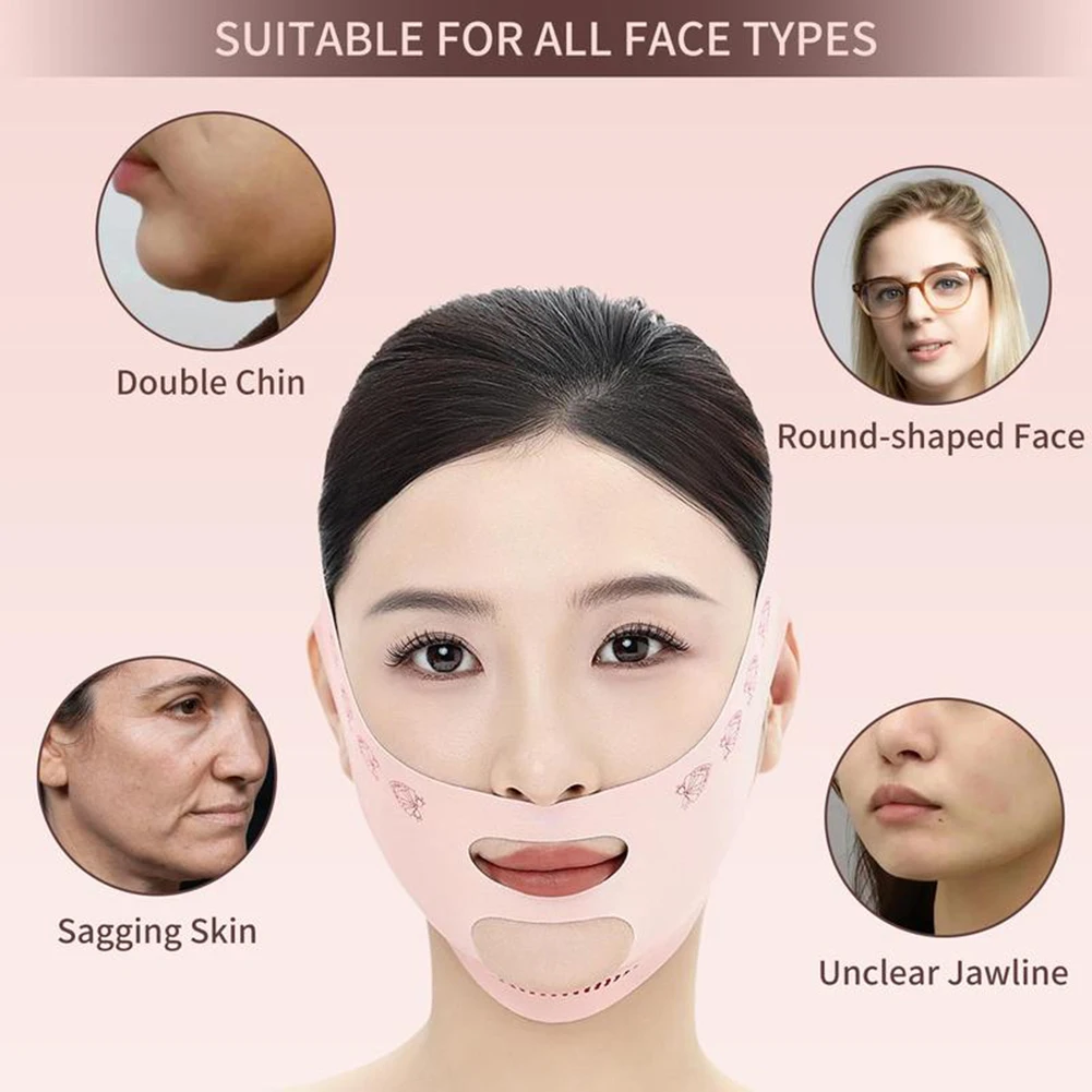 V Line Face สําหรับ Sculpting Facial-Contours Double Chin ลดสายรัดกระชับผิวหน้าสําหรับผู้หญิง Face Care Supplies