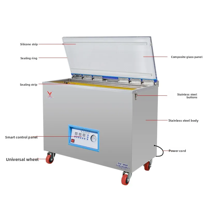 ZZ packaging machine commercial wet and dry automatic rice brick food tea dumpling Ejiao vacuum sealing machine