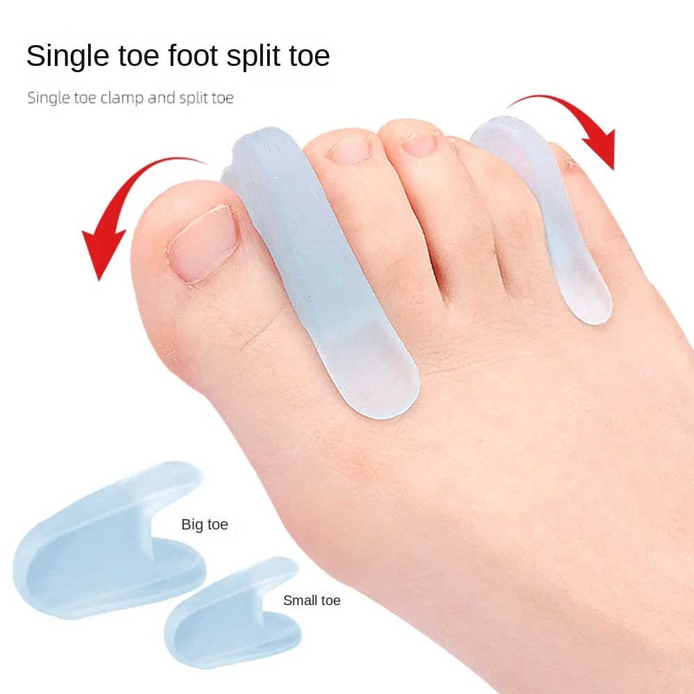 Toe Straightener para pequeno e grande Toe, Foot Care Tool, Valgus Corrector, Orthotics Brace, Toe Separator, Bunion Protector