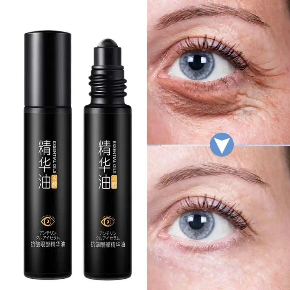 Anti-Wrinkle Time Eraser Oil Skin Care Dark Circles Anti Aging Under Eye Rollerball Oil Moisturizing Firm Eye Essential Oil