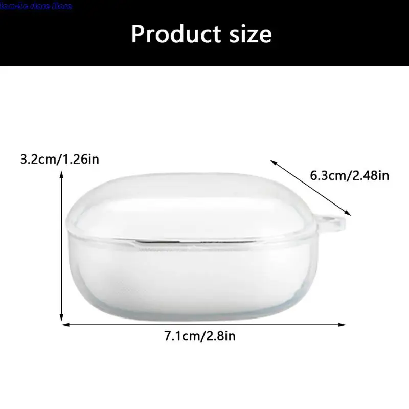 D0UA Крышка для наушников Shock -Reseper Case Skin Skin Antiscratch Guarable Speat Speat TPU Shell усиливает сцепление для 5