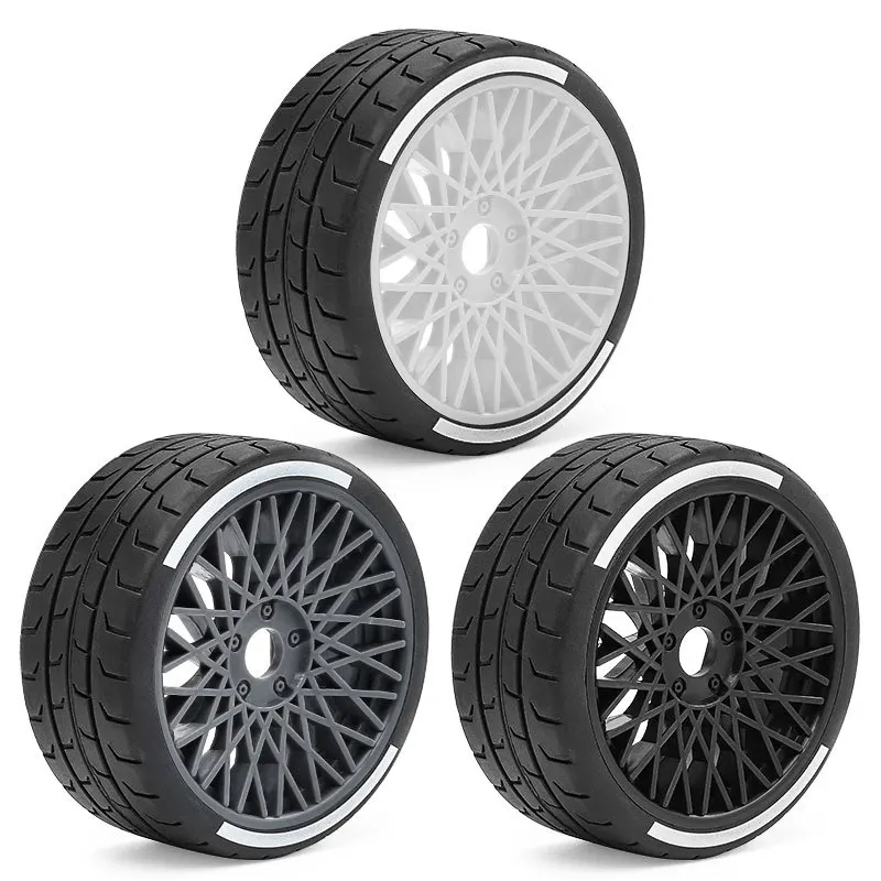 

RC Колеса и шины для дорожных шин для 1/7 Felony 6S BLX, 17 мм шестигранные пластиковые колеса RC Truck Tires Highway Tire On Road Tire