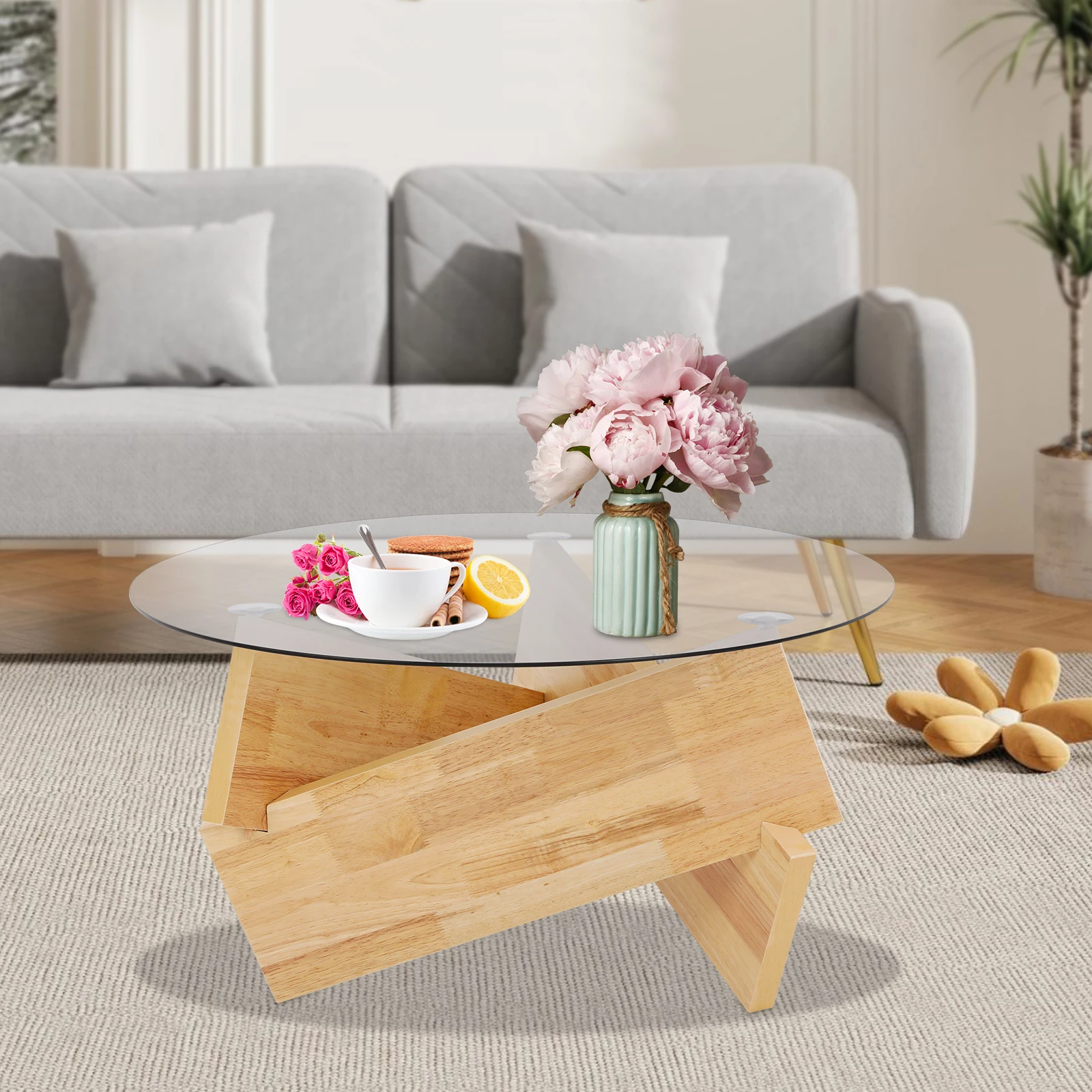 Современный приставной столик  – обзор и цена Desk Setup Modern