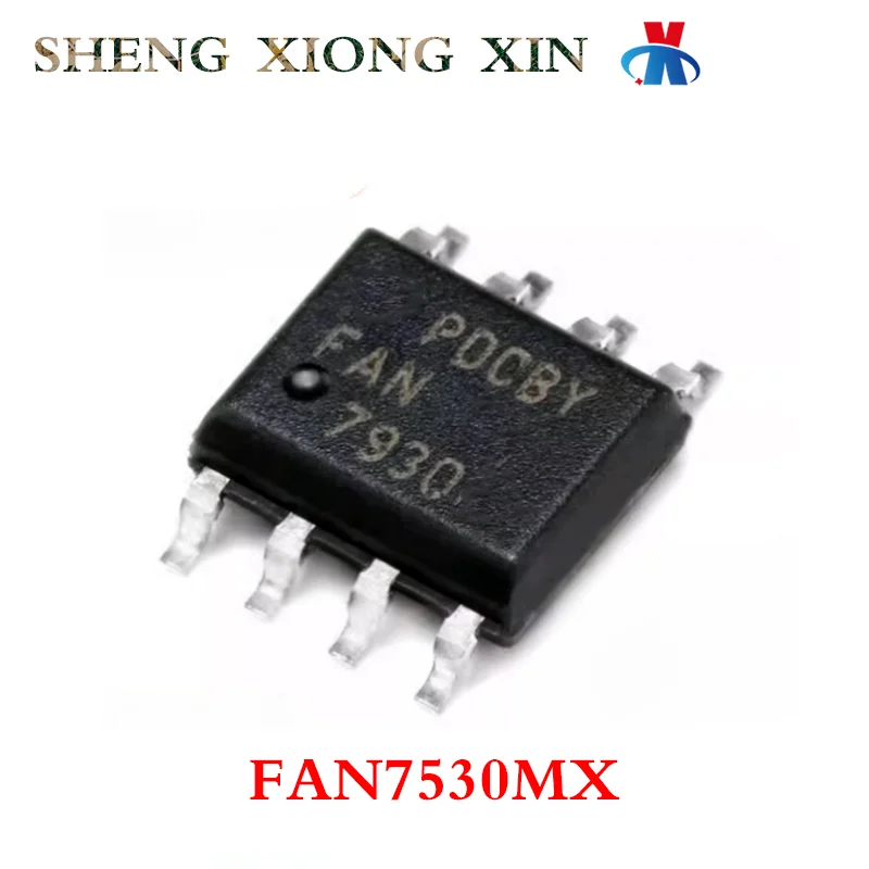 10pcs/Lot 100% New FAN7530MX SOP-8 Liquid Crystal Power Supply Chip FAN7530 7530 Integrated Circuit