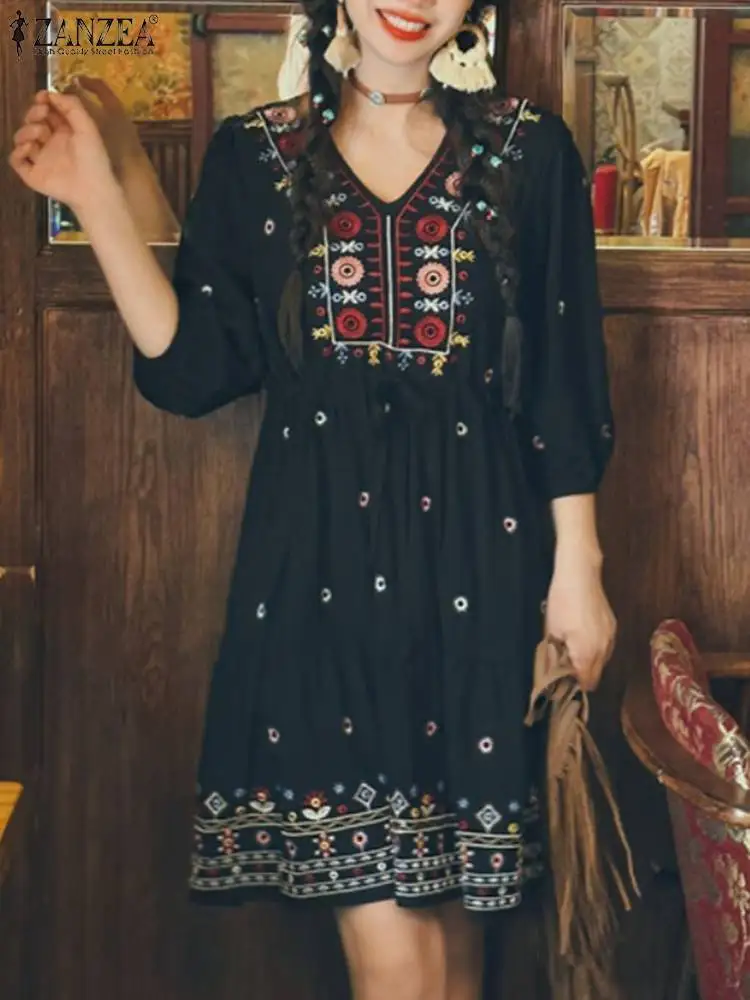 Bohemian Printed Dr… - image