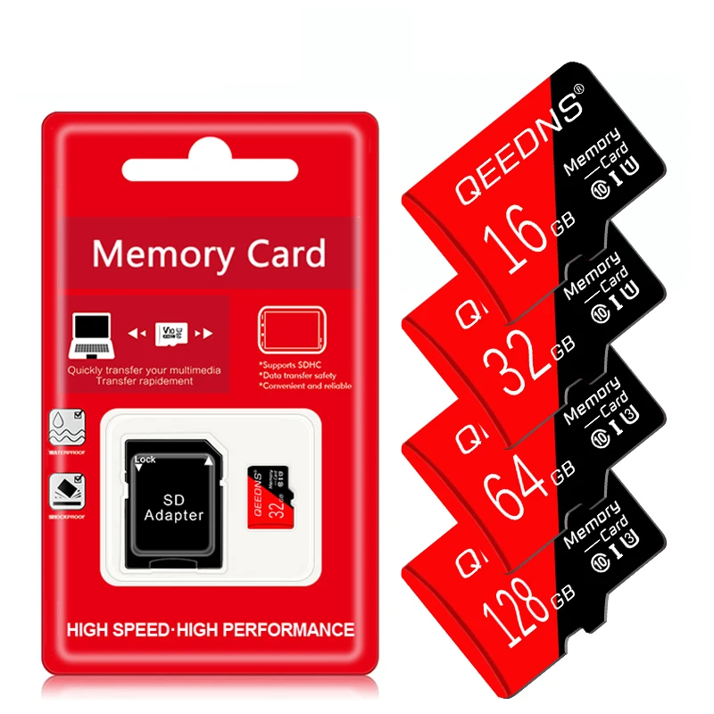 Memory Card 256GB Mini SD TF Card 512GB 128GB 64GB 32GB 16GB 8GB Class10 High Speed Micro tf sd card for Phone/Camera/Monitoring