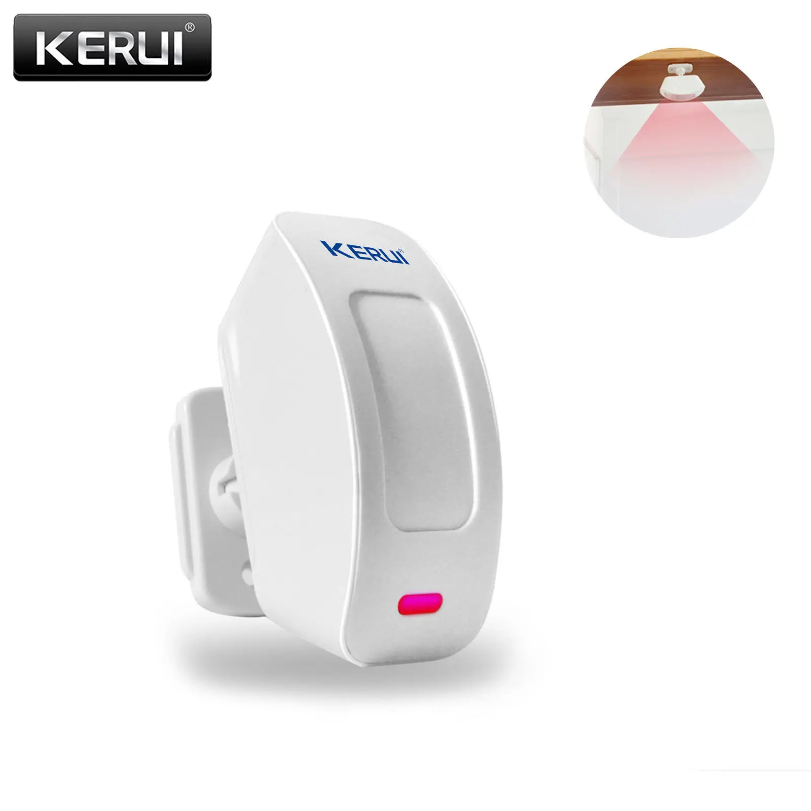 KERUI P817 Wireless Infrared Detector Curtain Sensor PIR Detector Burglar Alarm System Detector suit for KERUI alarm