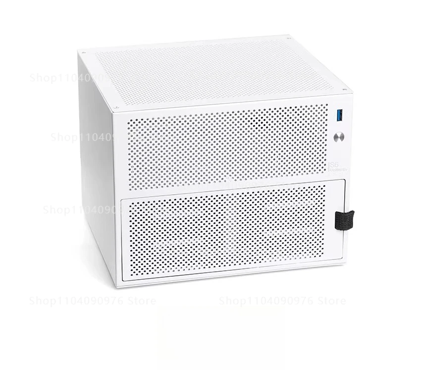 

Шестисекционный корпус NAS UE-S6, поддерживающий материнские платы ITX, для самостоятельной сборки настольного сервера хранения данных, компактный корпус.
