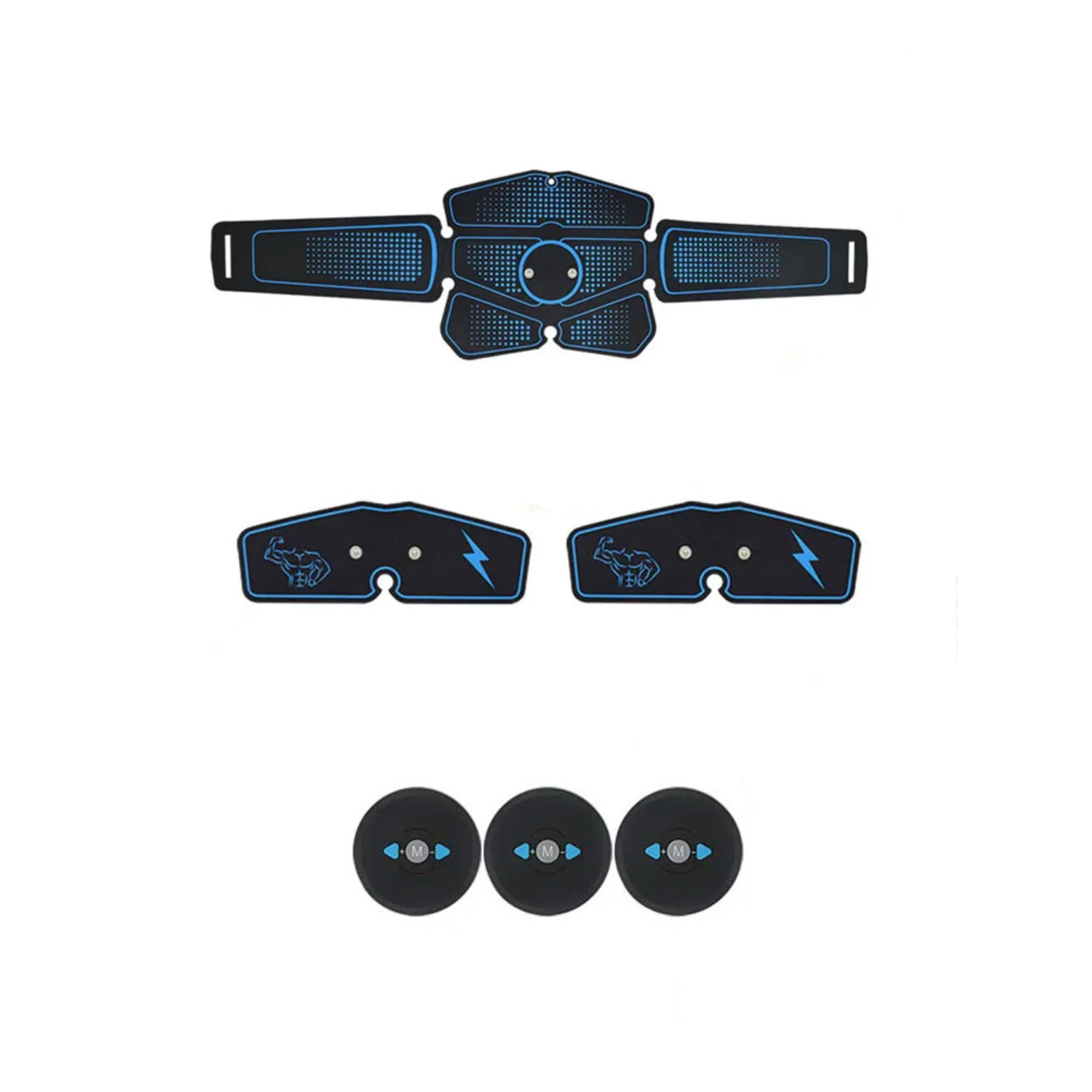 

Abdominal Muscle Stimulator Trainer EMS Abs Fitness Equipment Training Gear Muscles Electrostimulator Toner Exercise At Gym Abs