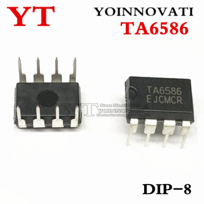 10pcs TA6586 6586 DIP-8 New Original