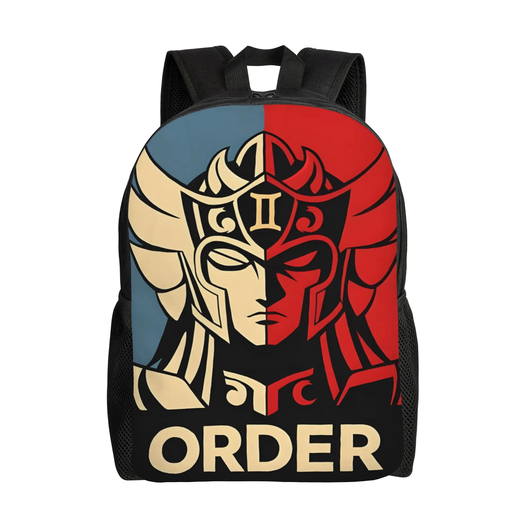 

Bandai Trust The Patriarch Order Poster backpack ita bag mochila Solid School Zipper Closure Rucksack