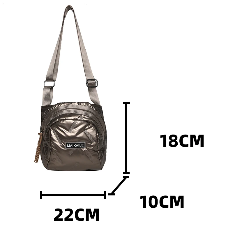 Damska kwadratowa mała torba na ramię perłowa klasa szampańska skórzane torebki torebki damskie eleganckie kobiece mini torby typu Crossbody