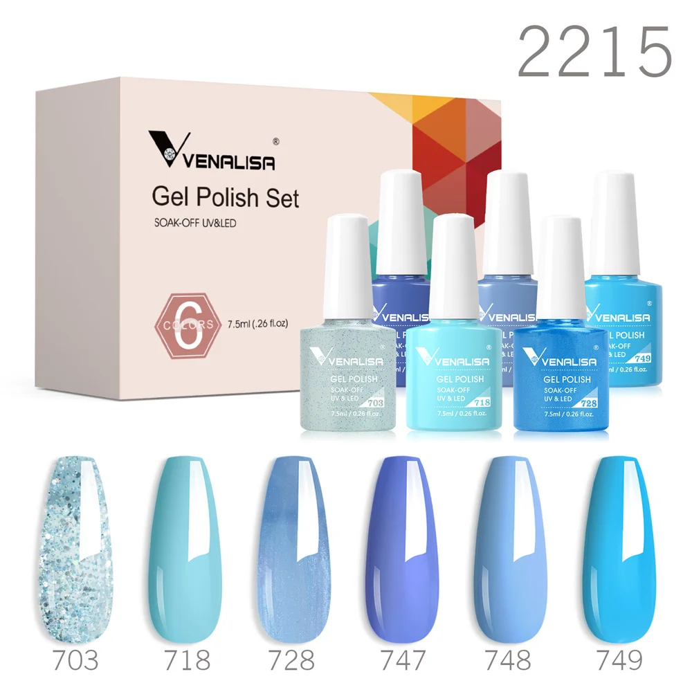 Venalisa Gel Nagellak Kit Hema Vrije Gelei Gel Herfst Kleur Collectie Herfst Nail Art Gel Vernis Doorweekt Uvelde Semi Permanent