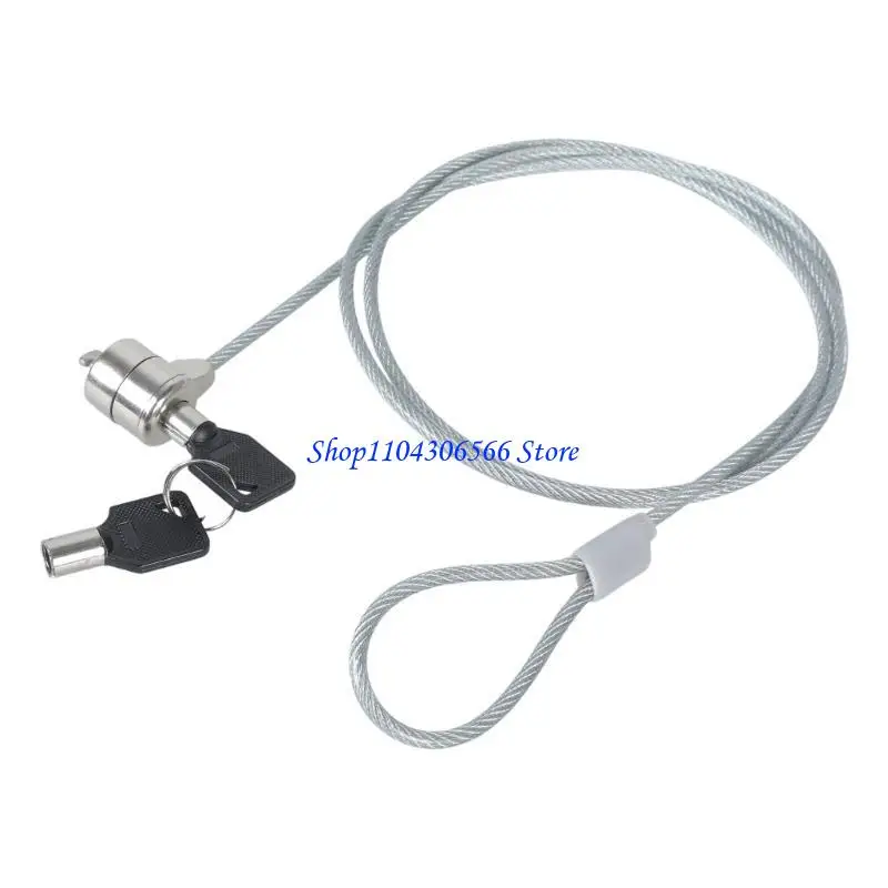02DD Security Cable Chain Notebook Laptop Anti-theft Lock With