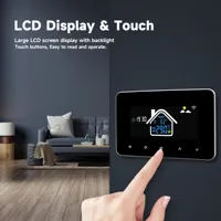 Smart WiFi Thermostat,Tuya RF Wireless Temperature Controller For Gas Boiler Water Heating,Works With Alexa Google Home Control