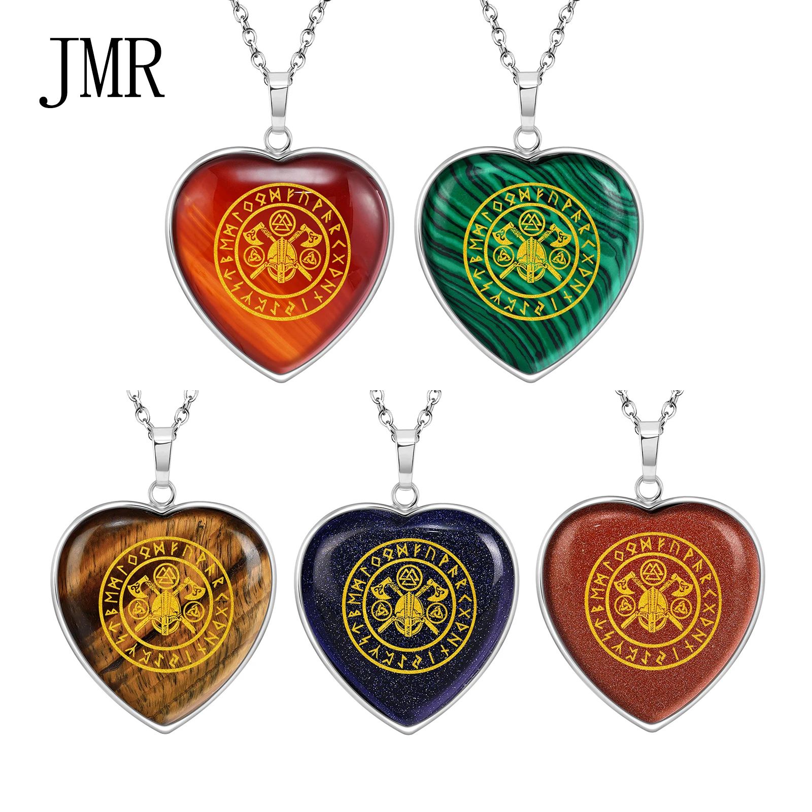 

Viking Axe Rune Pendant, Armor Plated Norse Amulet for Strength, Protection Courage, Warrior Jewelry, Men’s Talisman Rune En