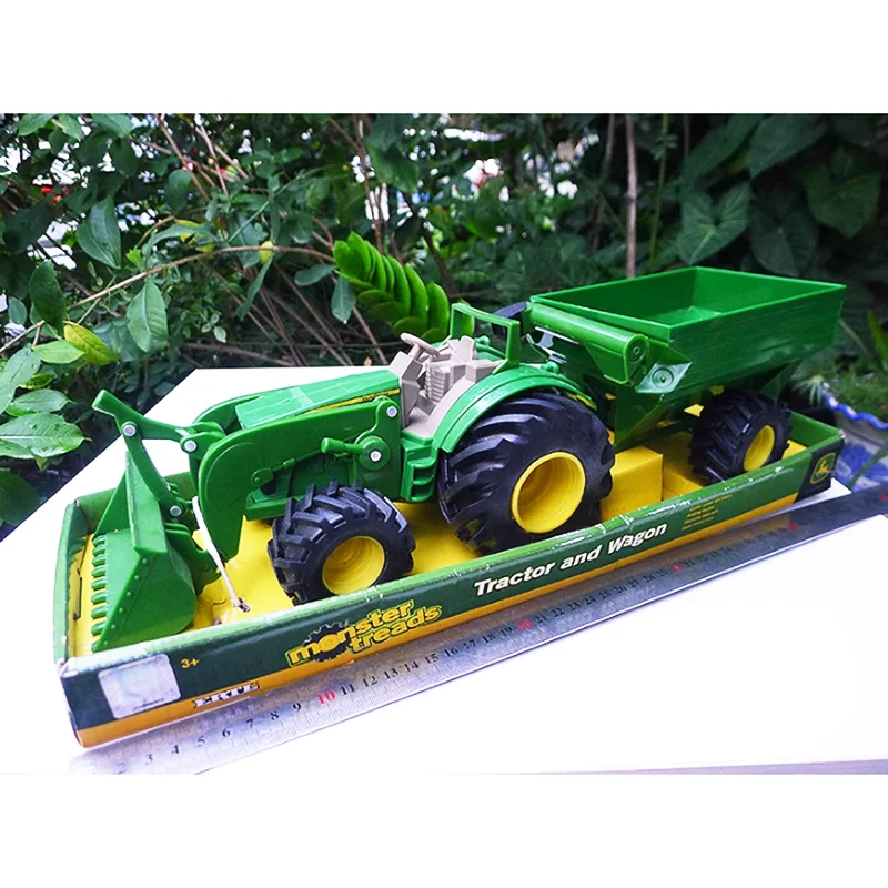 

Литой под давлением масштаб 1:16, модель трактора с большой ножкой, экскаватора, готовый продукт, имитация игрушек, коллекция подарков, статический дисплей