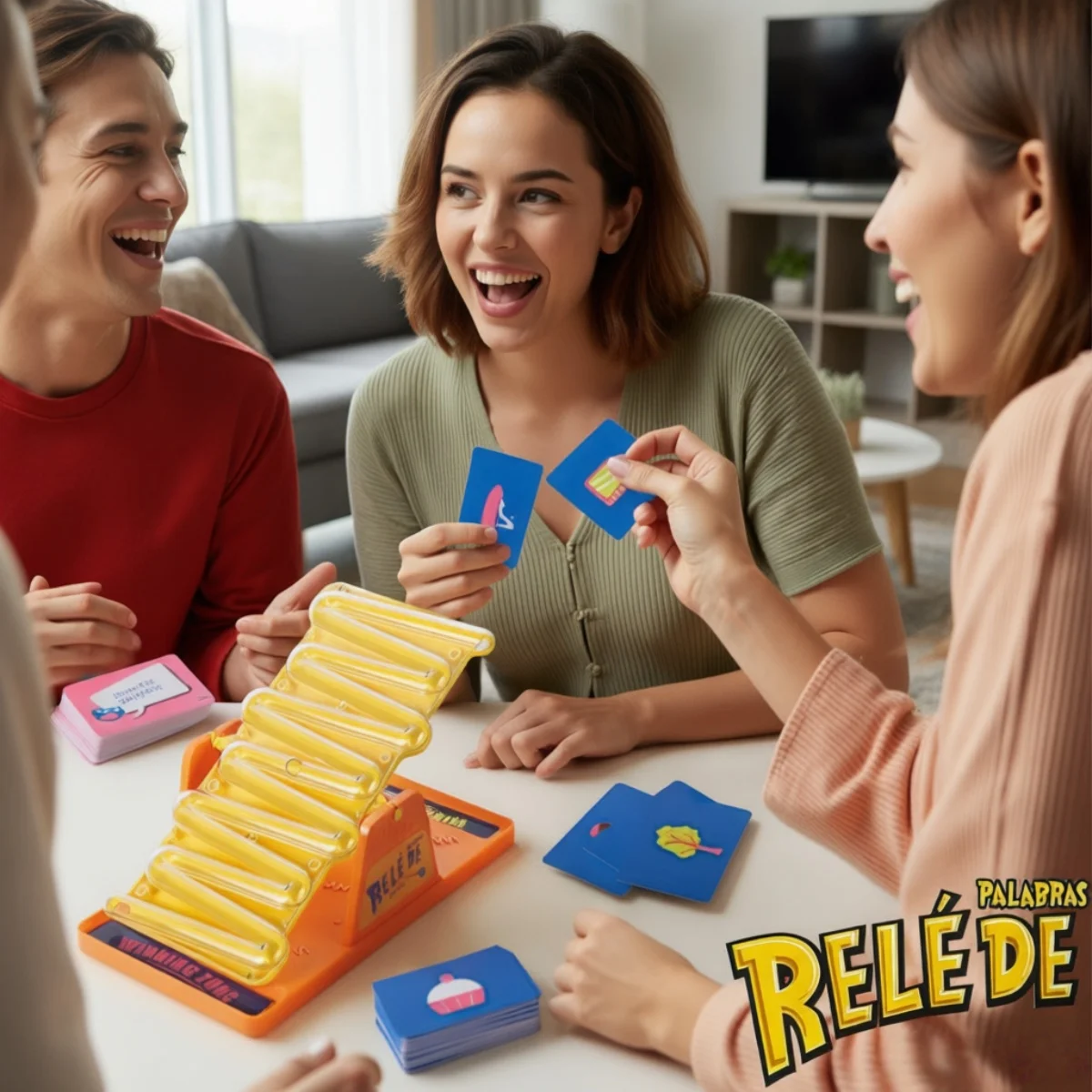 

Tilt'N'Shout Swinging Seesaw Board Game Toy Trivia Timer Educational Toy Party Game Suitable for Indoor and Outdoor Toys