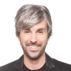 

Мужской парик серого цвета для мужчин среднего и старшего возраста, с синтетической сеткой, легко надевается для повседневного использования