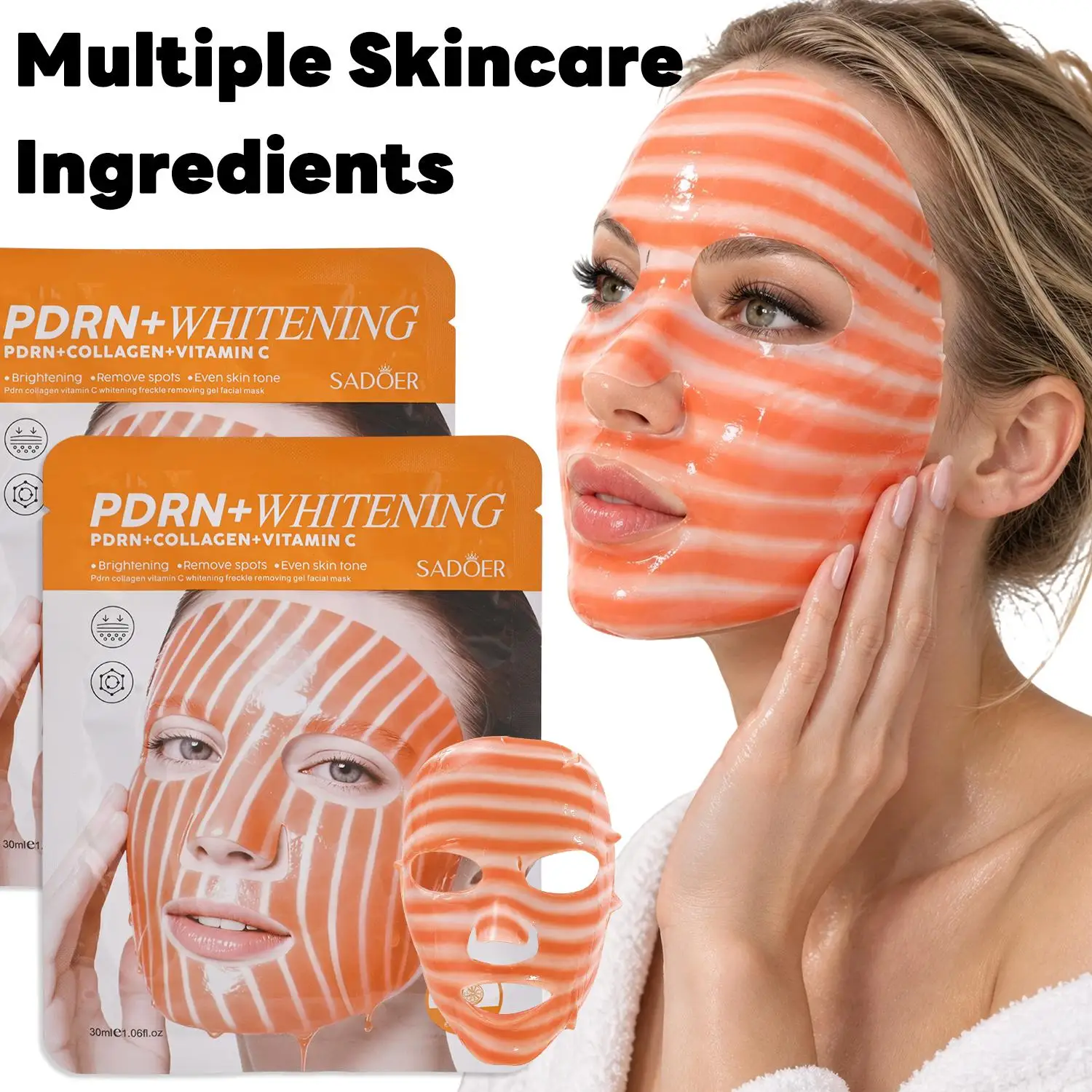 Moisturizing Collagen Gel Face Mask Barrier Repair Shrink Pores Anti Dullness Soothing Deep Hydrating Face Mask Daily Skin Care